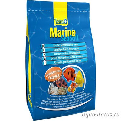Фото Соль для морского аквариума Tetra Marine SeaSalt отзывы (photo#102463)