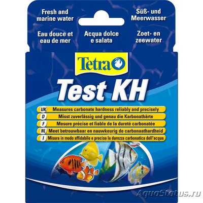Tetra Test KH (Тест Тетра на карбонатную жесткость) отзывы