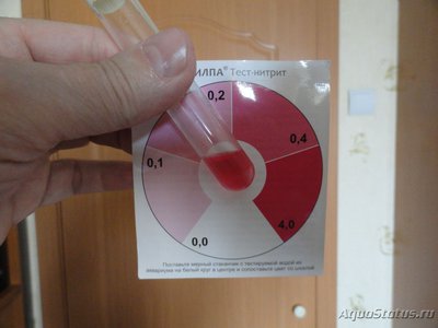 Нитрит натрия (NaNO2) для проверки аквариумных тестов и для запуска аквариума