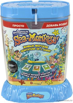 Как содержать аквариум Sea Monkeys?