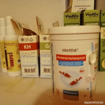 Как повысить жесткость воды (gH или kH) в аквариуме