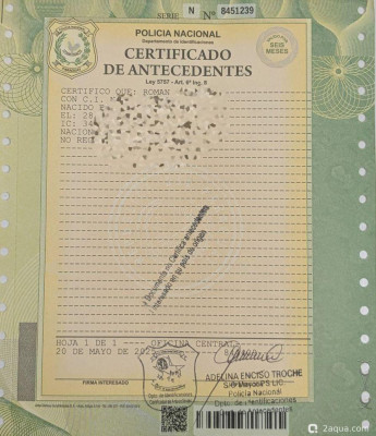 Обновление седулы после получения ПМЖ Парагвая