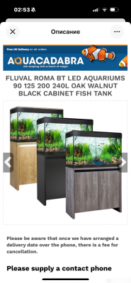 Подводный Романтик. Мой аквариум Fluval Roma 120 литров (Zlatka)