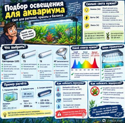 Фото Подбор освещения для аквариума (photo#158453)