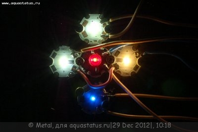 Светодиодное освещение аквариума