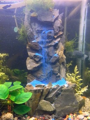 Фото Пескопад в аквариуме Aquarium Sand Waterfall  (photo#34280)