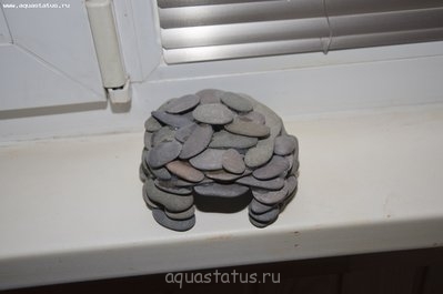 Фото Самодельный грот из камней для аквариума (photo#37820)