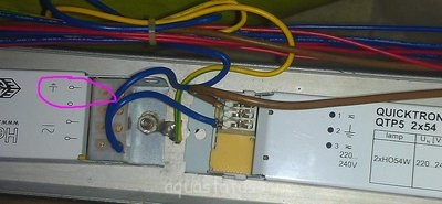 Соединение ЭПРы с лампами и далее до розетки