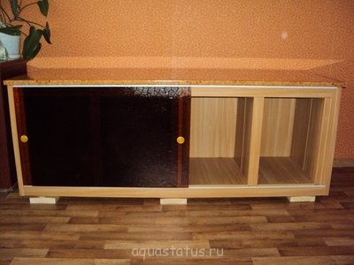 Фото Самодельная тумба под аквариум (photo#41120)