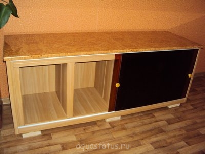 Фото Самодельная тумба под аквариум (photo#41121)