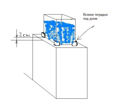 Царапина на стекле аквариума