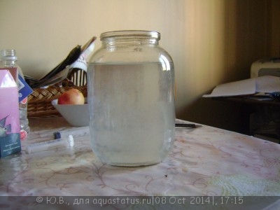 Коагулянты в аквариуме.