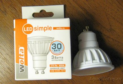 Фото Бюджетное освещение на бытовых LED лампах (photo#72856)