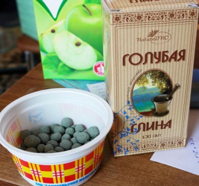Глина под корни