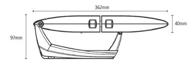 Новый светильник Arcadia OT2 4Х24В, 80cм AG24TMX Германия (Москва)