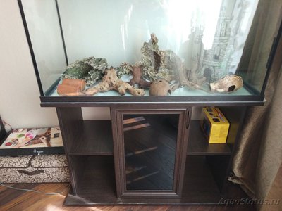 Продам аквариум Aquaplus П-200 LUX + тумба + оборудование (Москва)
